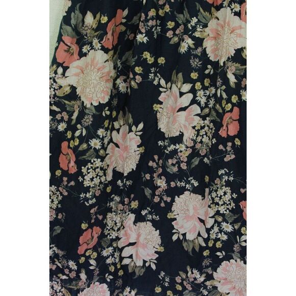 Cynthia Rowley 100% Linen Dress Floral Botanical Print Womens Size 8 - Picture 6 of 9